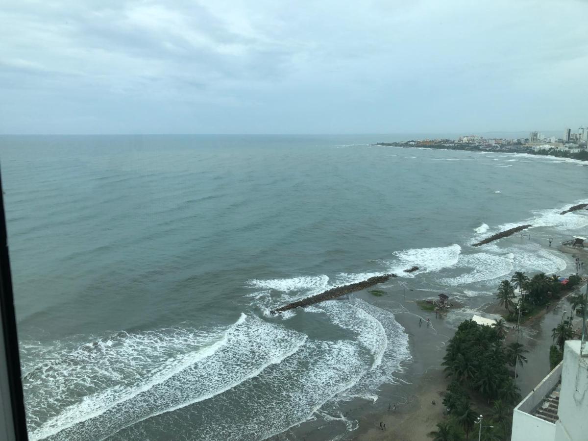 Palmetto Eliptic Luxury Beachfront Apartment Bocagrande Cartagena المظهر الخارجي الصورة